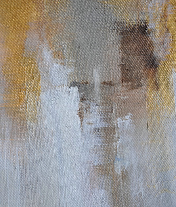 Extra Large Textured Painting On Canvas,Large Abstract Landscape Oil Painting On Canvas,Acrylic Painting Large Wall Art,White,Grey,Yellow